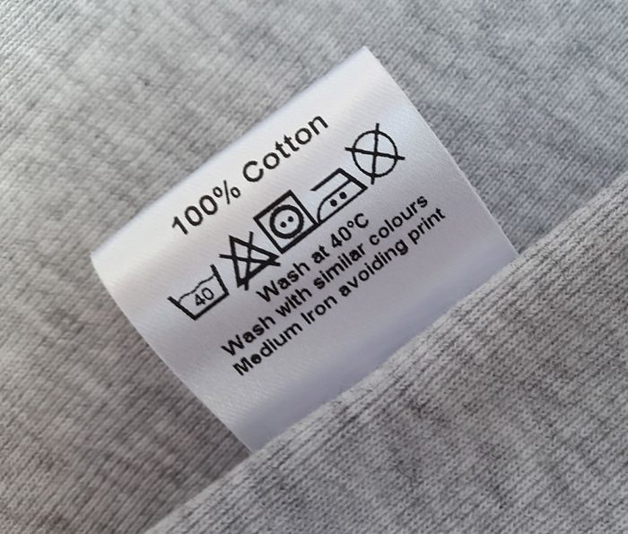 Sew on labels for your clothing & fabric items - Care Labels